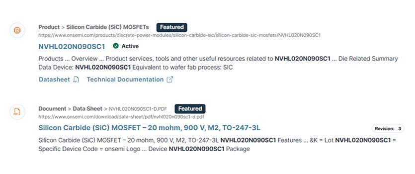 Site search example page